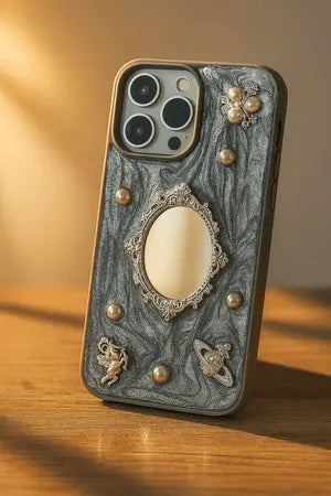 Luxury Retro Mirror iPhone Case
