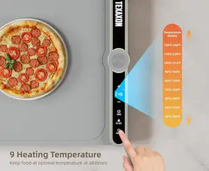 Flexible Warming Tray – Electric Food Heating Mat
Now Available in  UAE | 30 Days Replacement Warranty
