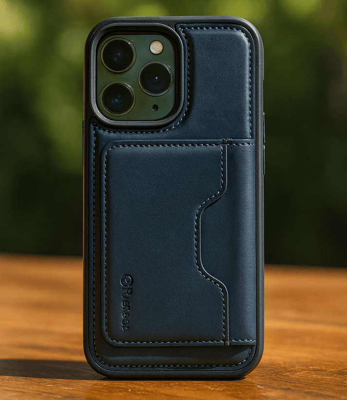 كفر آيفون جلد مع محفظة/  iPefet Leather Wallet Case